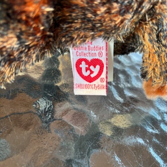 Ty 2002 Beanie Buddy "Giganto" the larger Wooly Mammoth plush stuffed -Like New - Picture 6 of 7